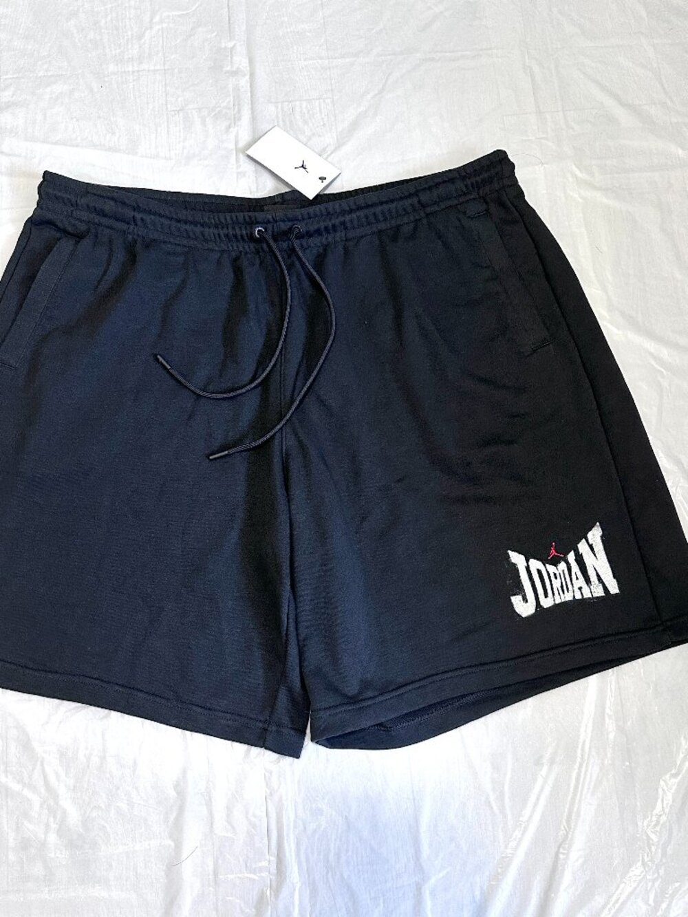 MENS NIKE JORDAN BROOKLYN SHORTS HV1843-010 NEW AUTHENTIC SZ XXL BLACK ATHLETIC